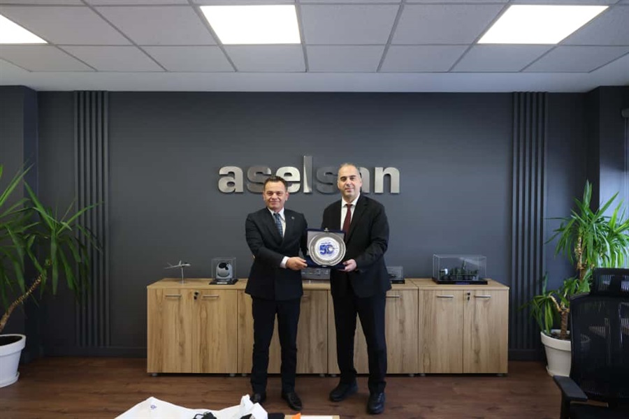 BÖLGE MÜDÜRÜMÜZÜN ASELSAN ZİYARETİ.